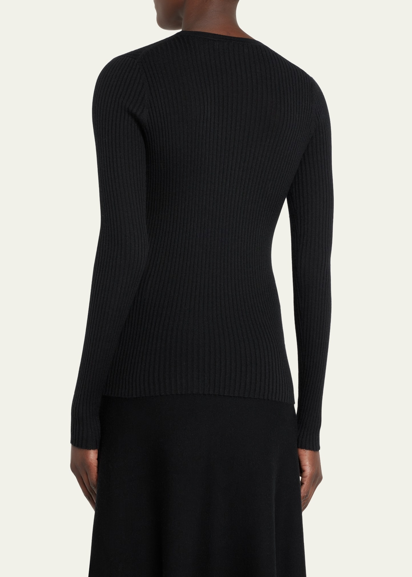 Browning Cashmere Ribbed Top - 3