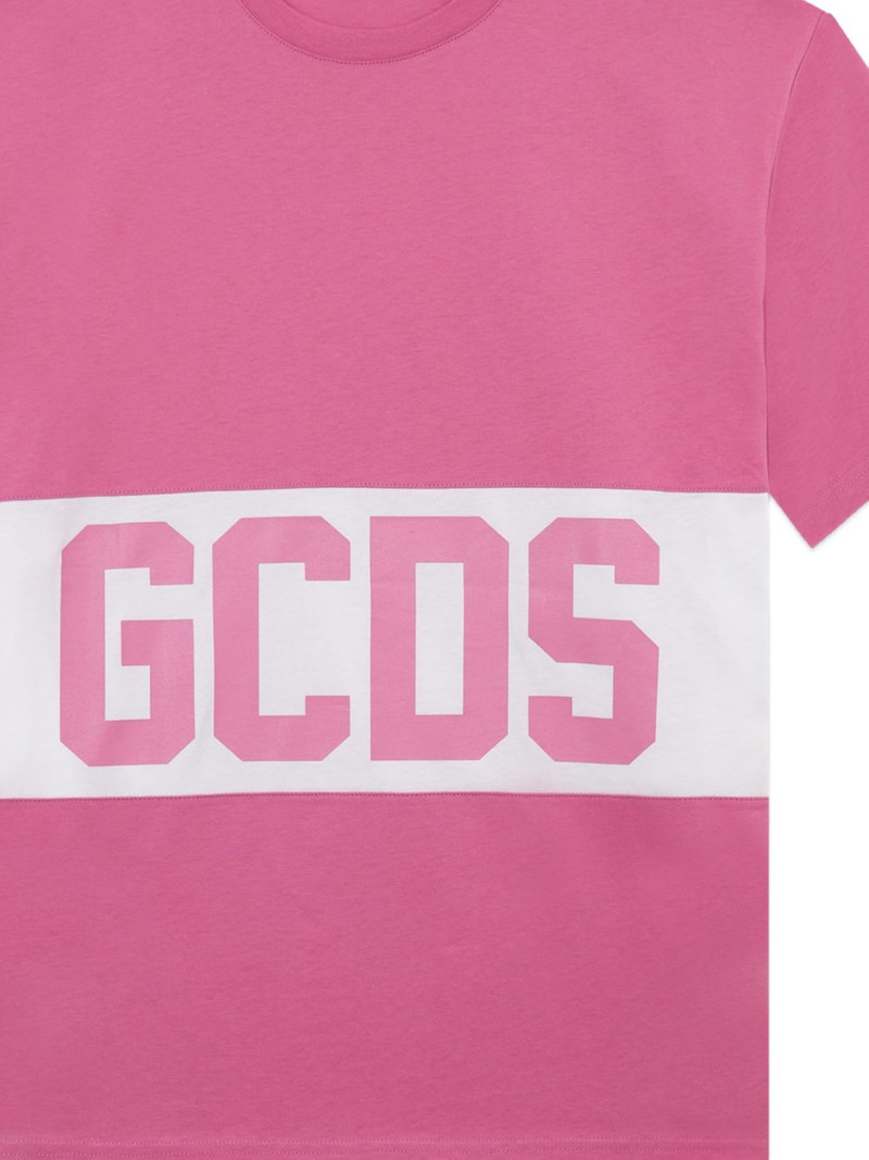 GCDS logo-band T-shirt outlook