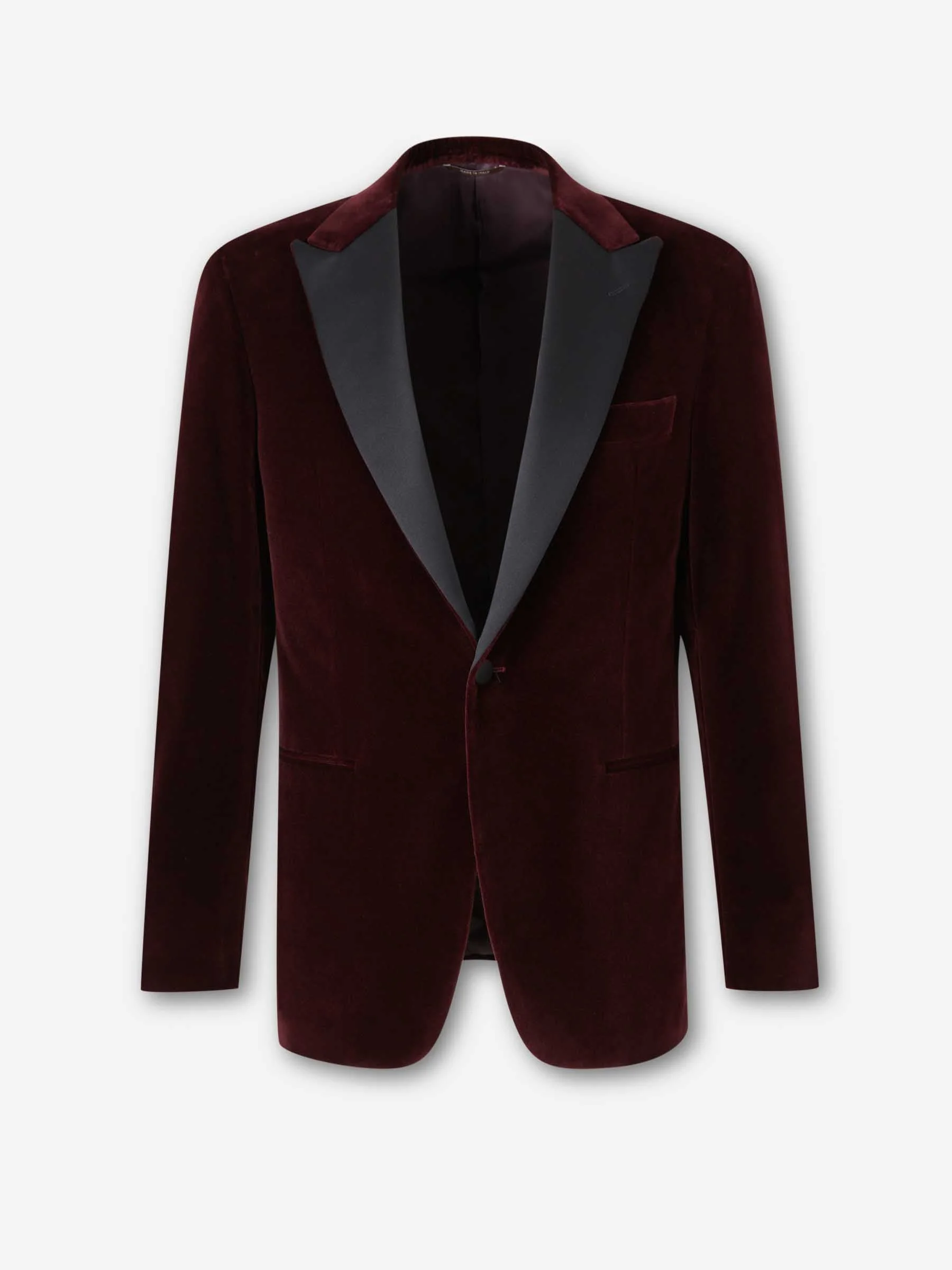 BLAZER STRAIGHT VELVET - 1