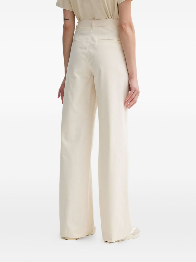 welt-pockets straight trousers 3