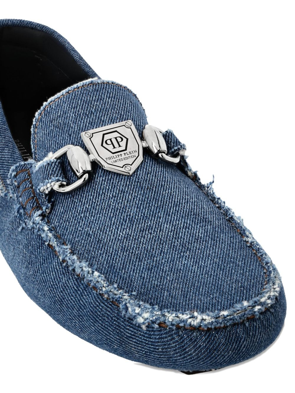 denim loafers - 4