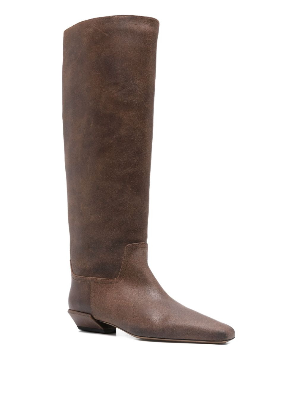 30mm Bettina leather pointed-toe boots - 2