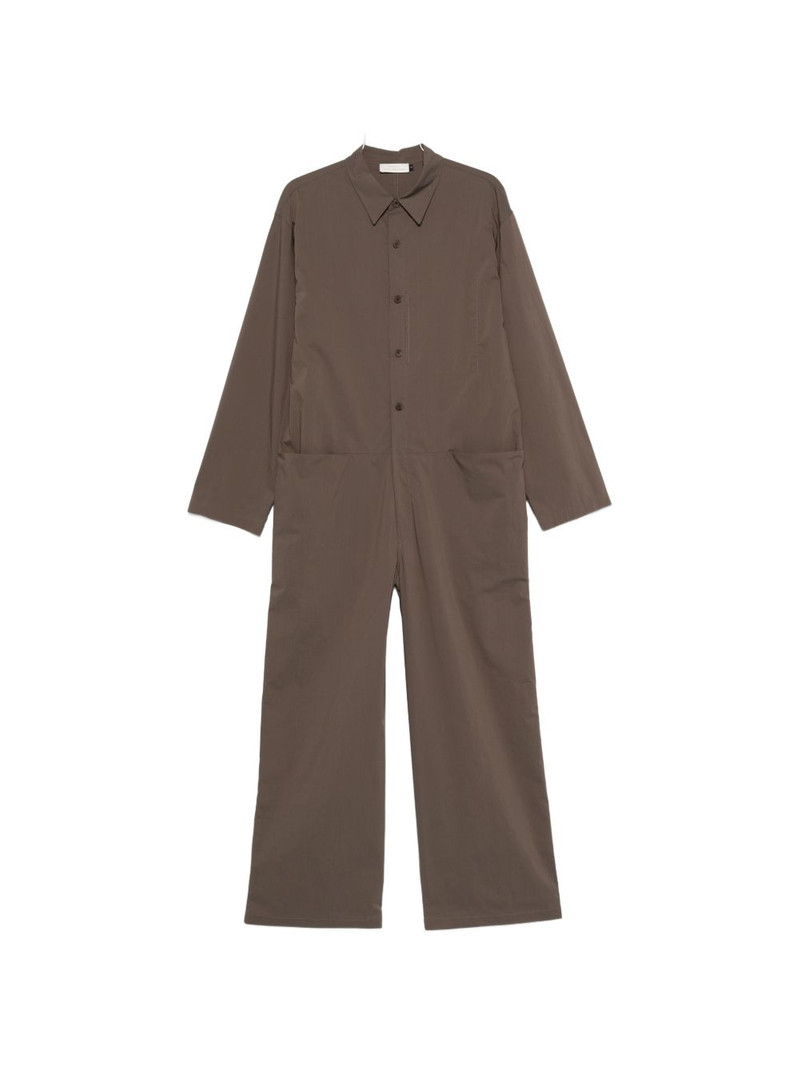 button-up long-sleeve jumpsuit 1