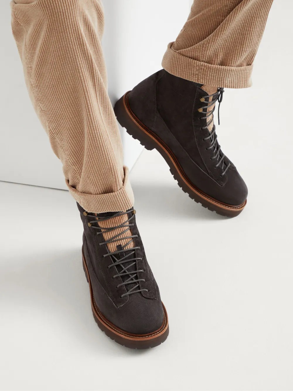 SUEDE ANKLE BOOTS - 5