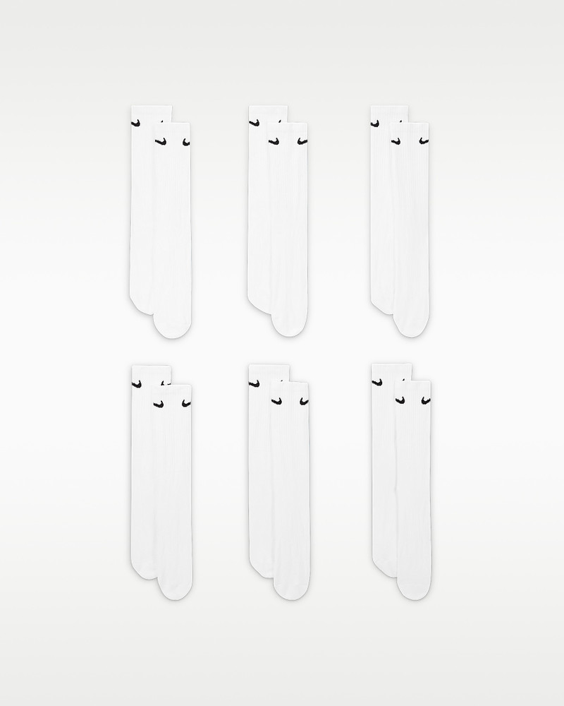 Nike Nike Everyday Cushioned Training Crew Socks (6 Pairs) outlook