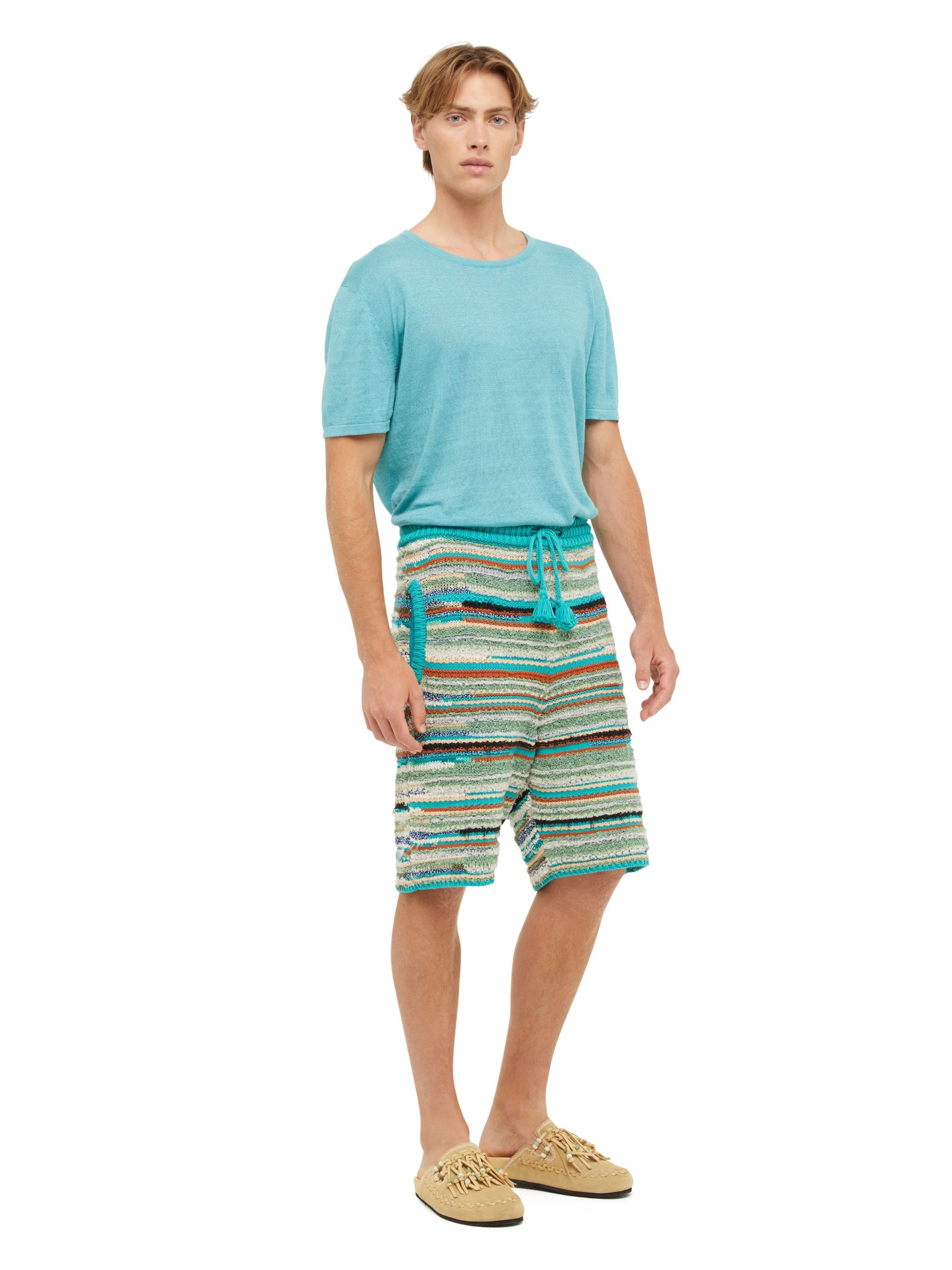 Madurai Stripes Shorts - 5