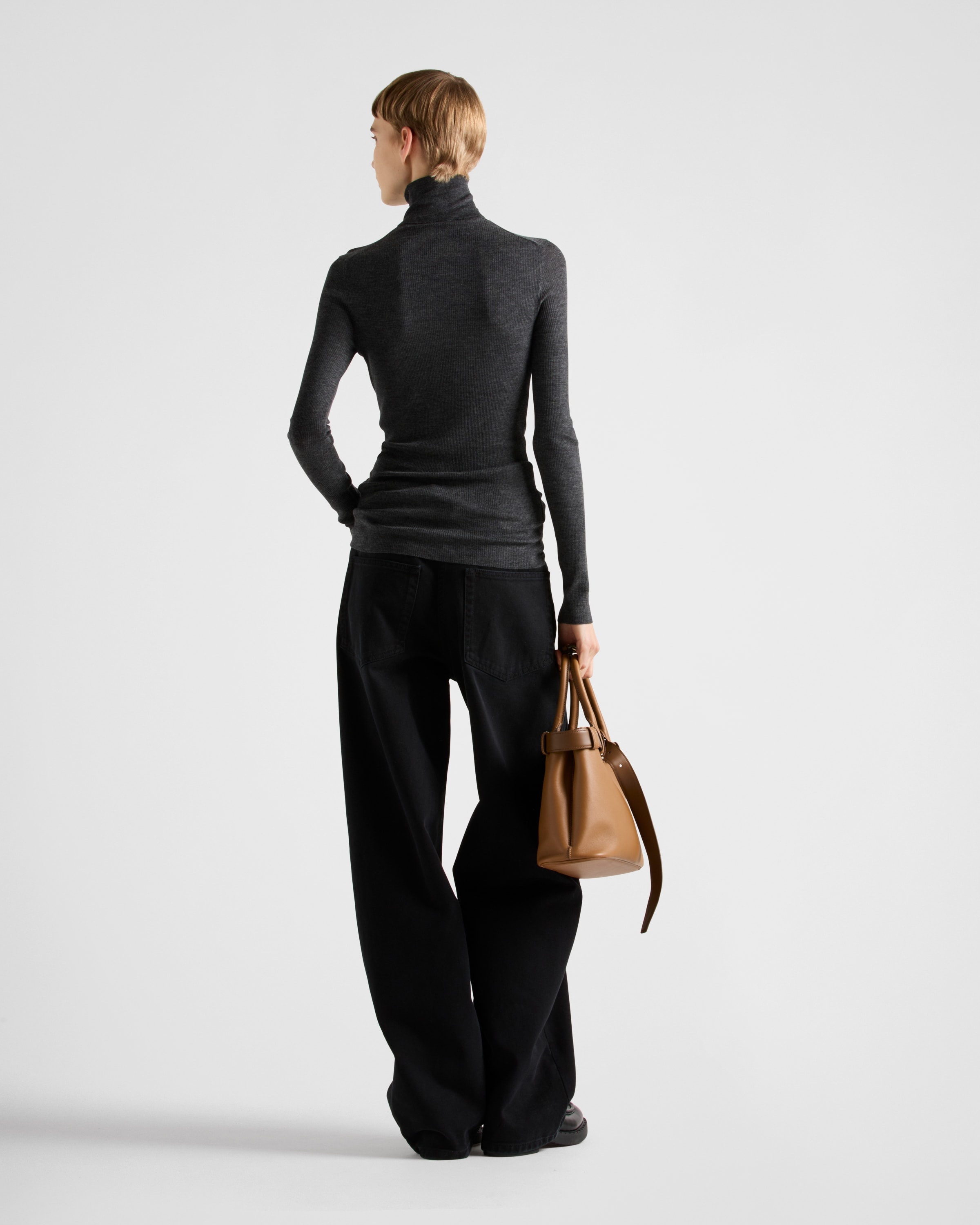 Superfine wool turtleneck sweater - 5
