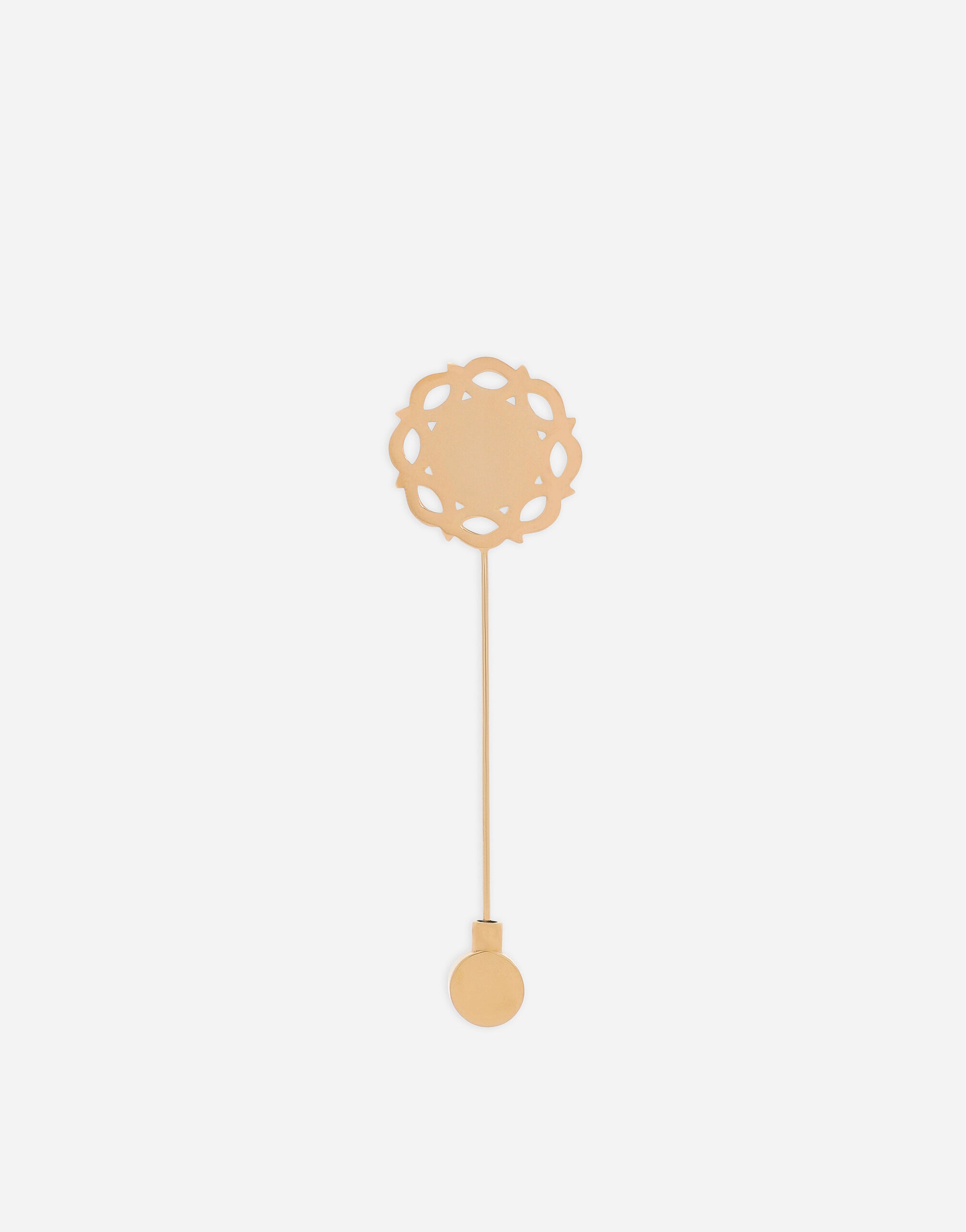 Floral enameled lapel pin - 2