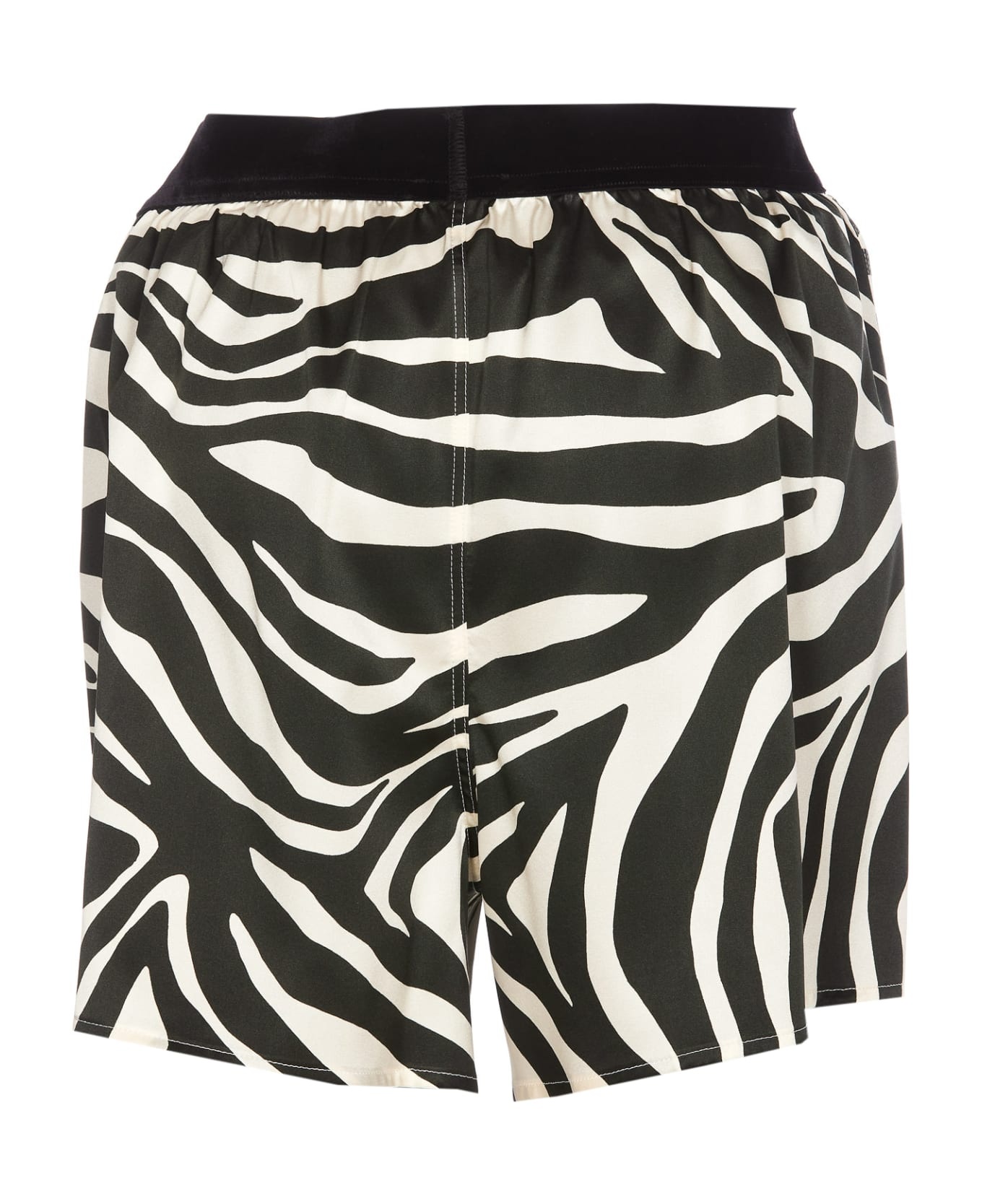 Zebra Print Shorts - 2