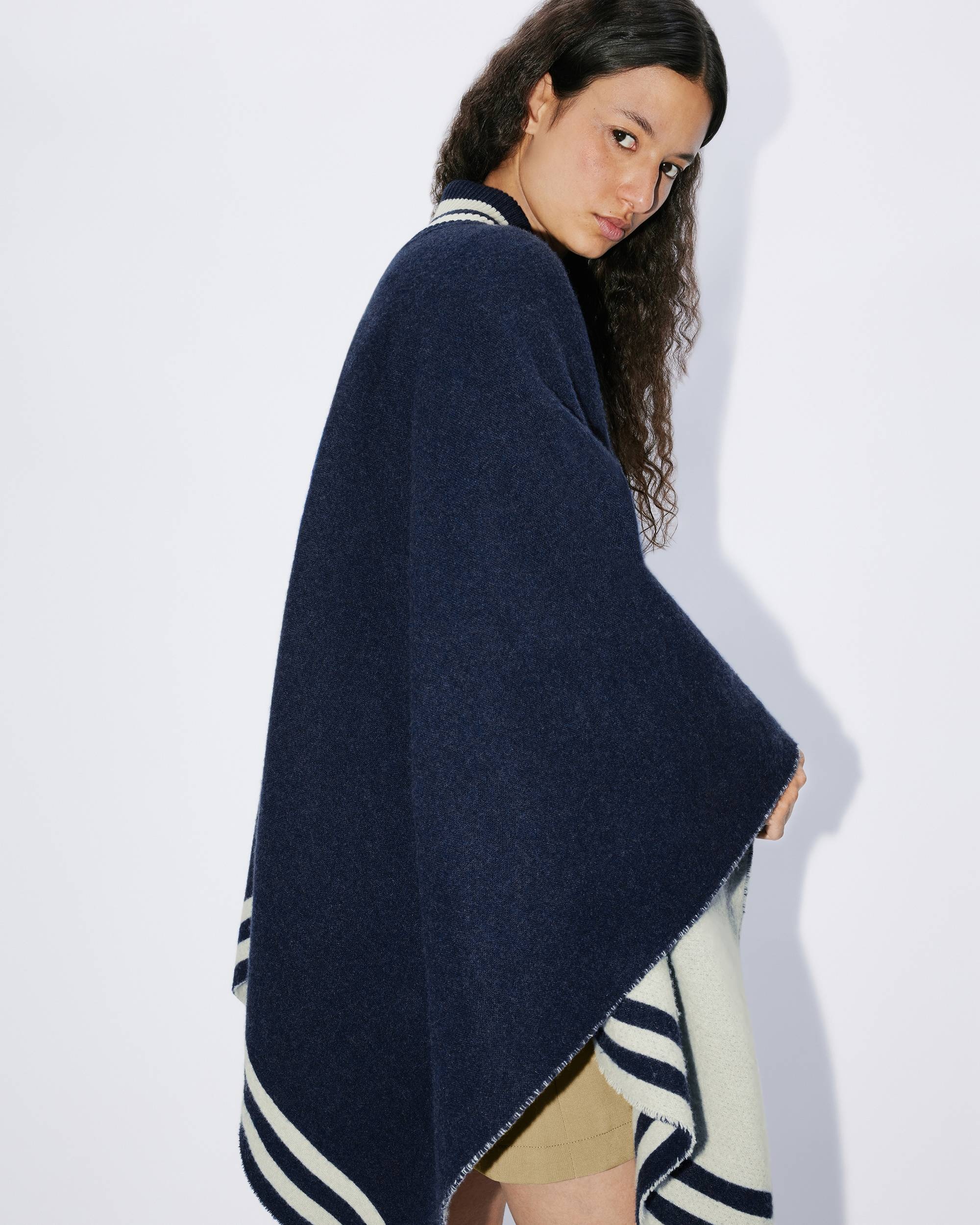 'KENZO Stamp' poncho - 8