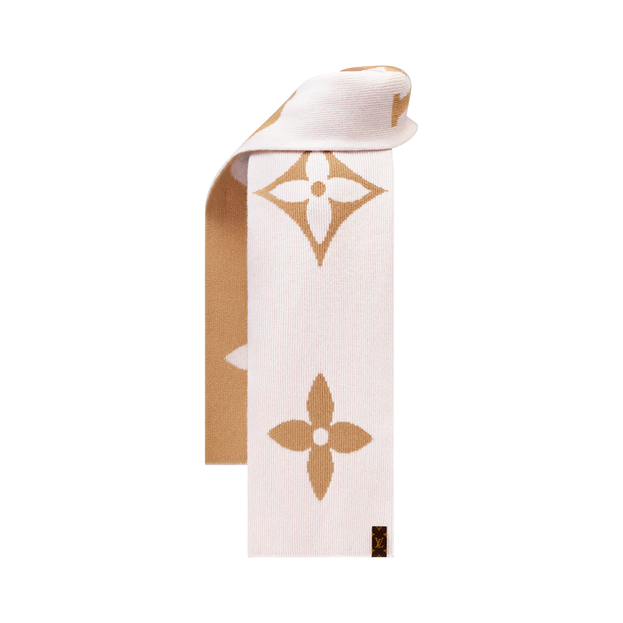 LV Medallion Knit Scarf - 2