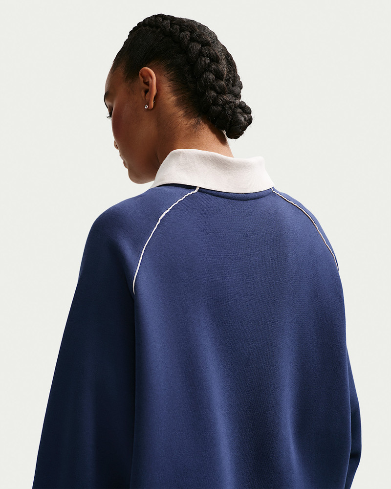 Nike Nike Sportswear Phoenix Fleece Women's Oversized Graphic Polo Top outlook