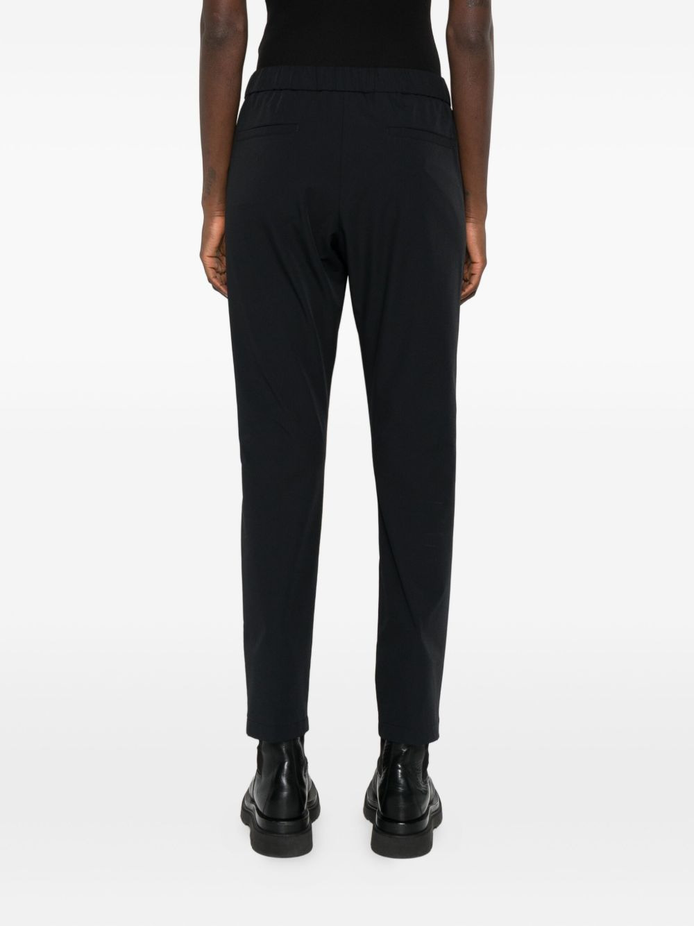 pleated drawstring trousers - 4