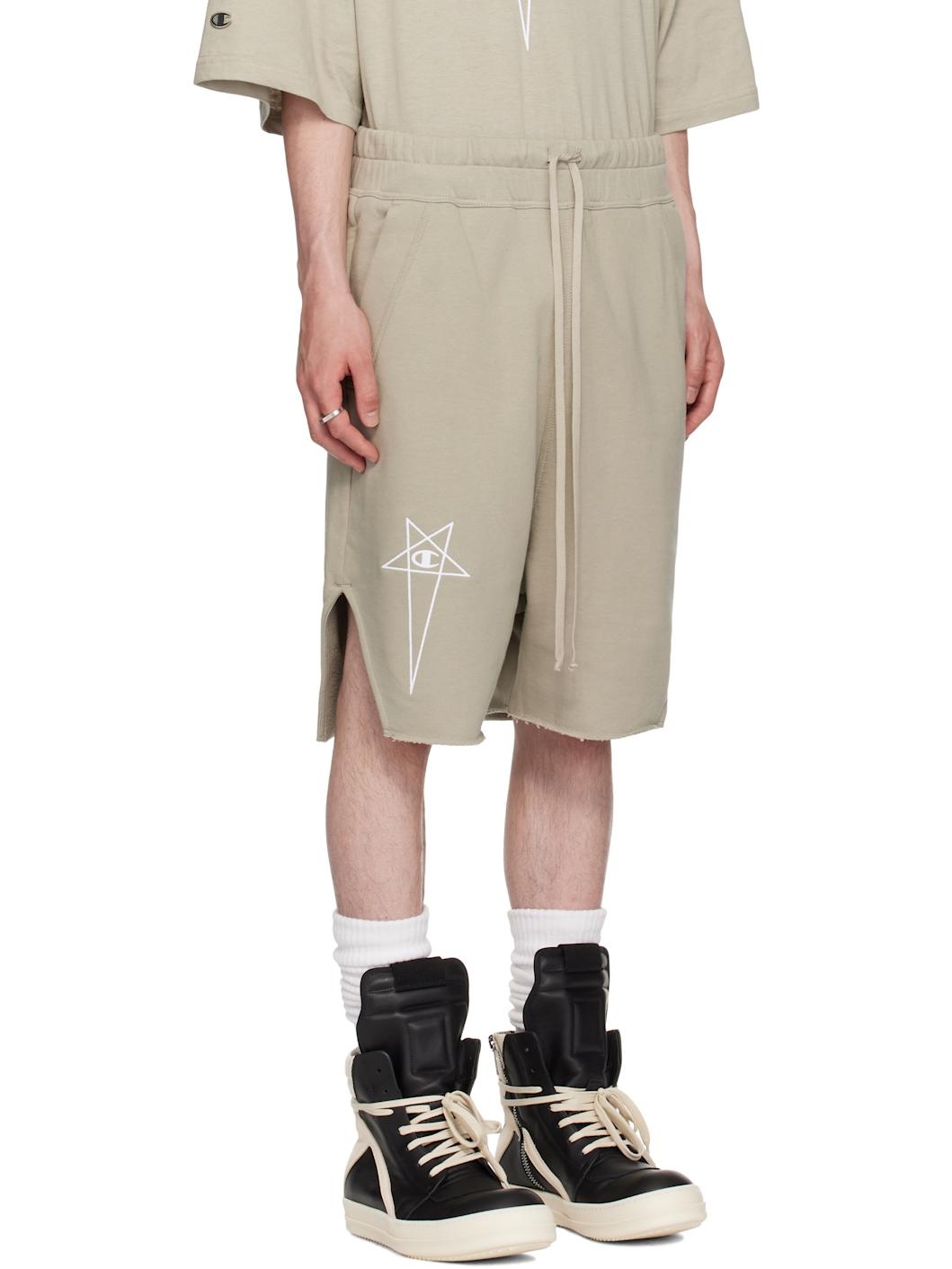 Off-White Champion Edition Beveled Pods Shorts - 2
