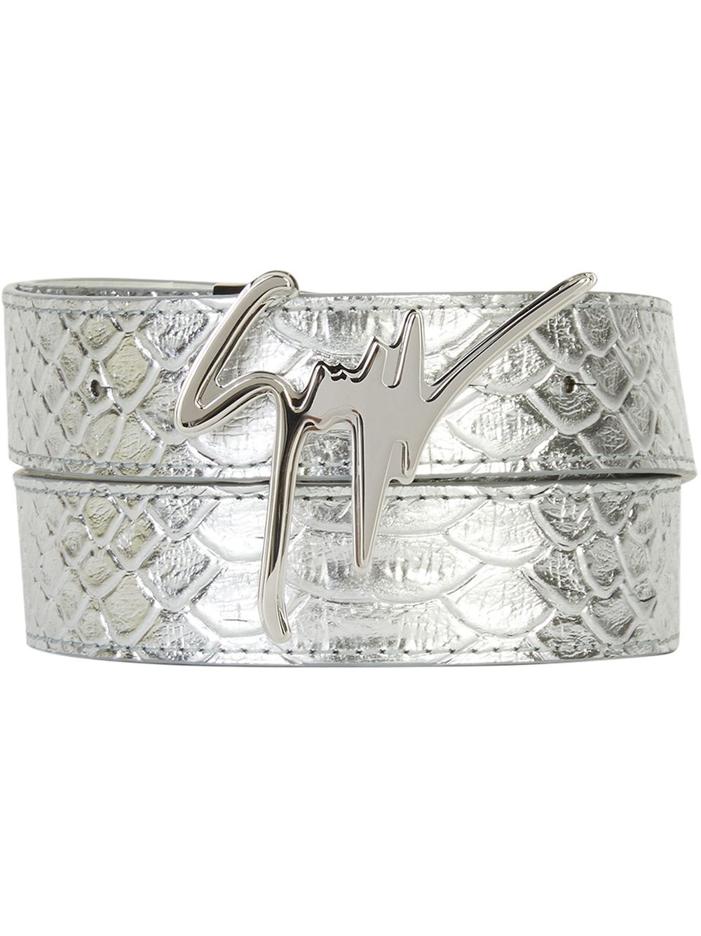 Signature buckle belt - 1