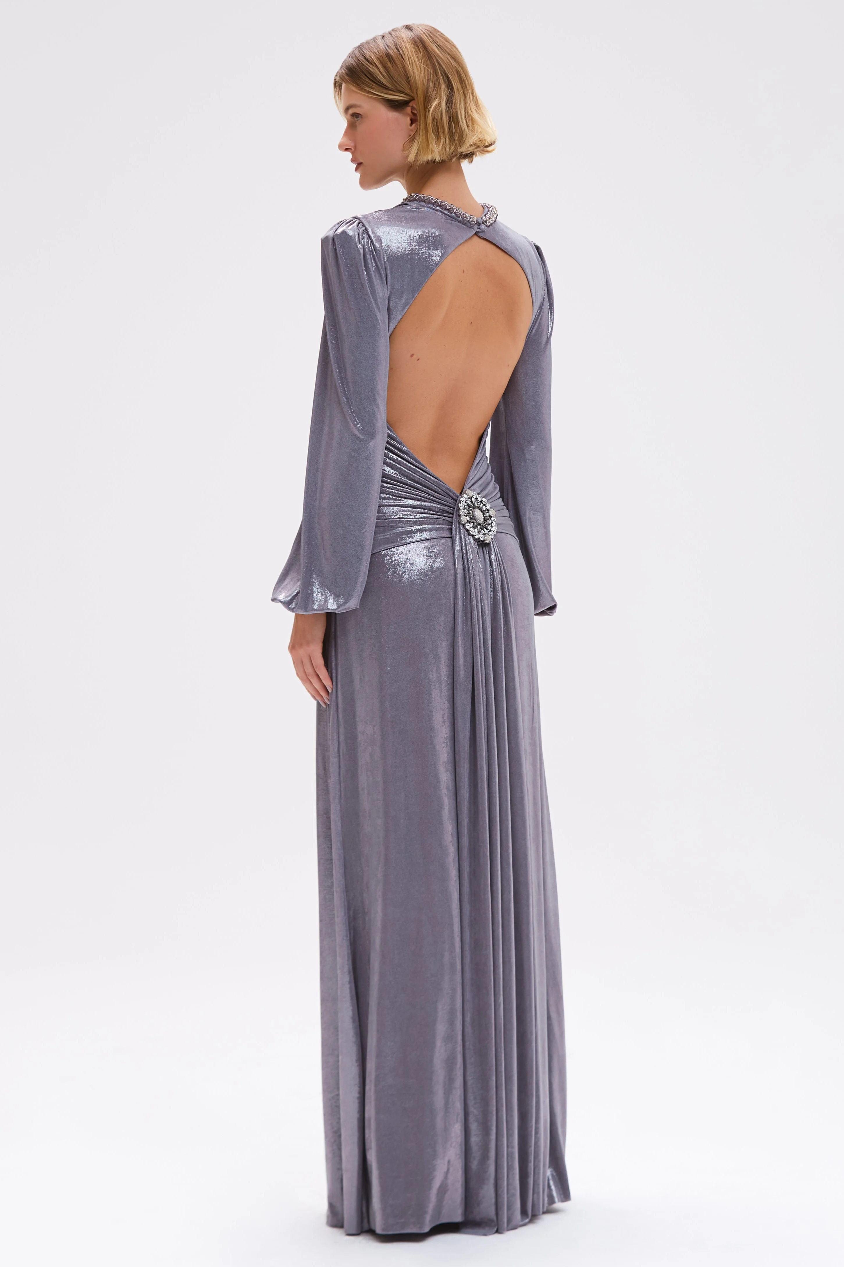 JERSEY ELYSIAN LONG DRESS - 1