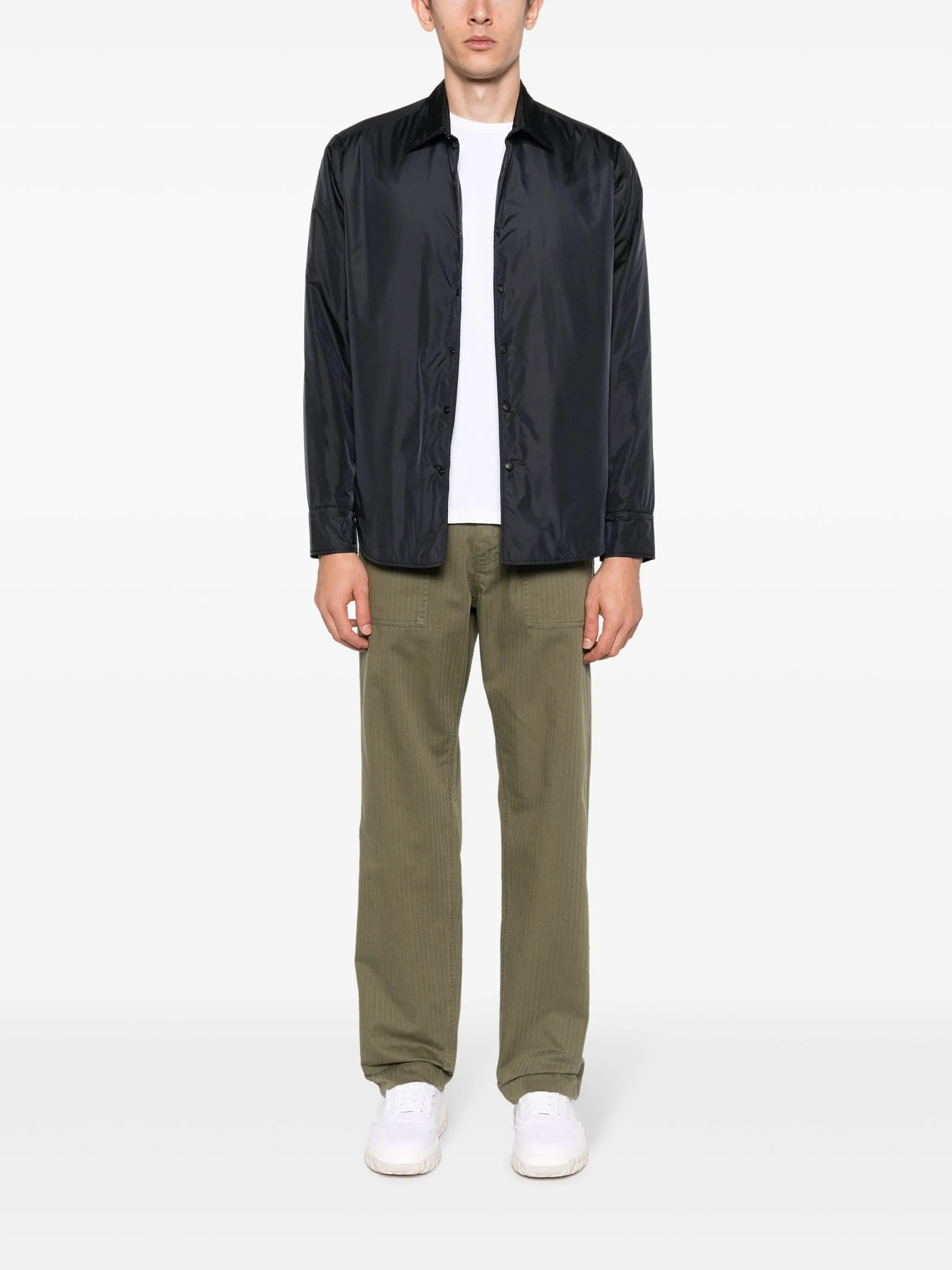 Aspesi Classic-collar Button-up Jacket - 5