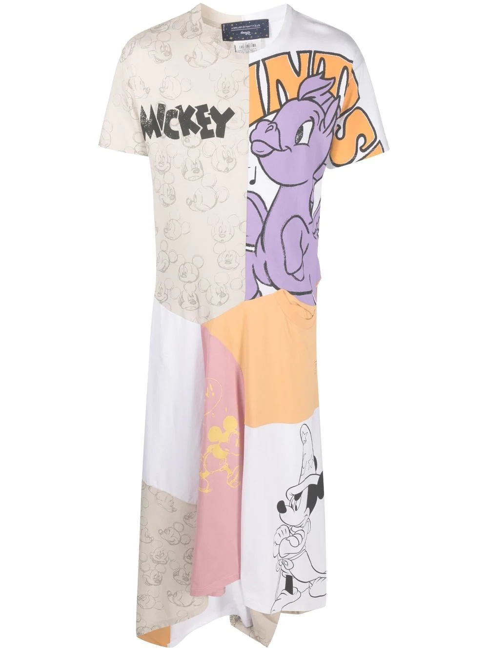 x Disney Fantasia patchwork dress - 1