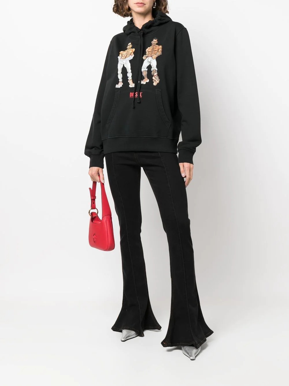 x ToFF graphic-print hoodie - 3