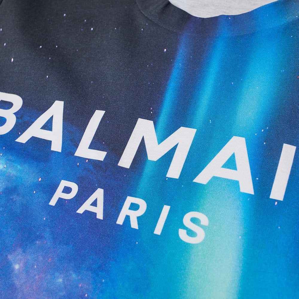 Balmain Aurora Borealis Logo Tee - 2