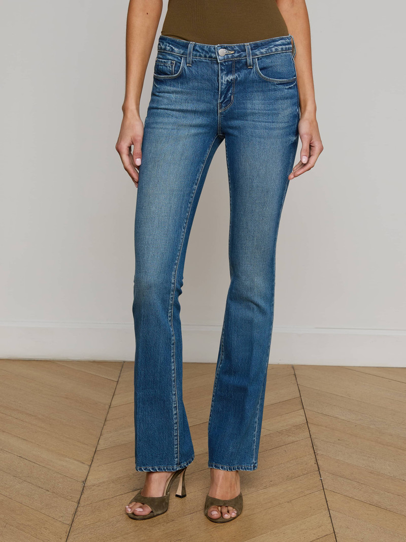 Cara Low-Rise Bootcut Jean 4