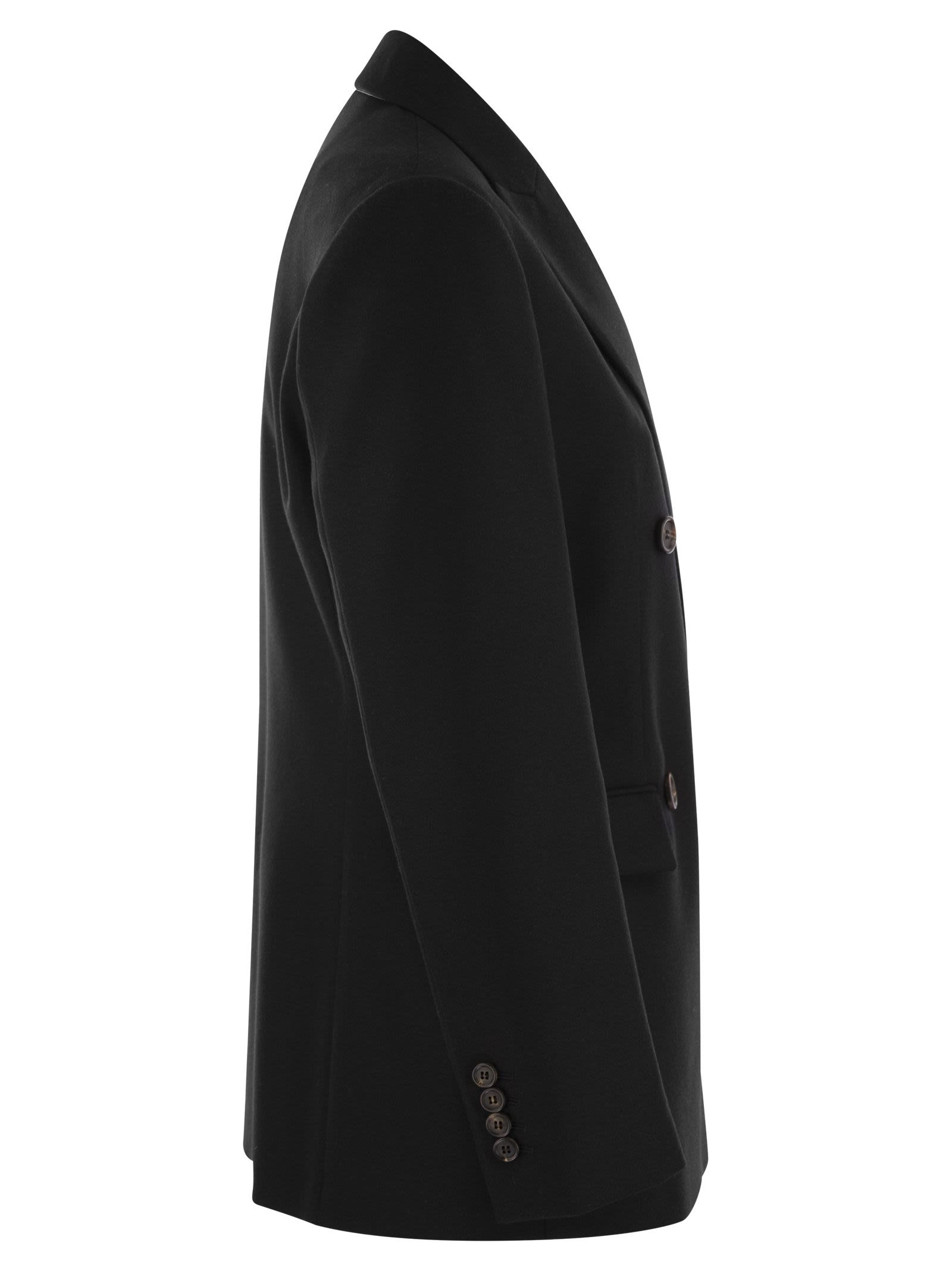Brunello Cucinelli Women Wool And Cashmere Jacket With Necklace - 3