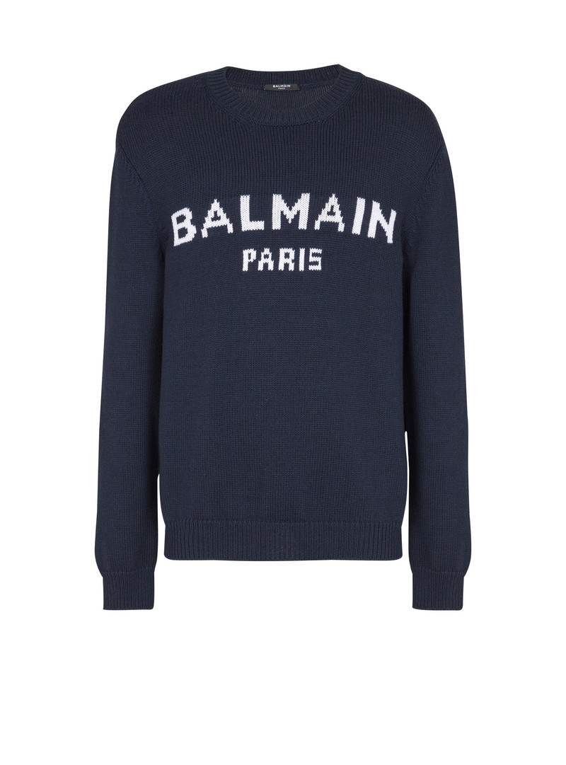 Wool Balmain Paris jumper 1