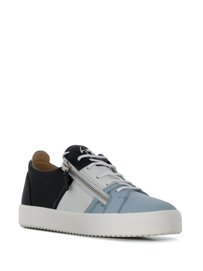 Giuseppe Zanotti colour block low-top sneakers outlook