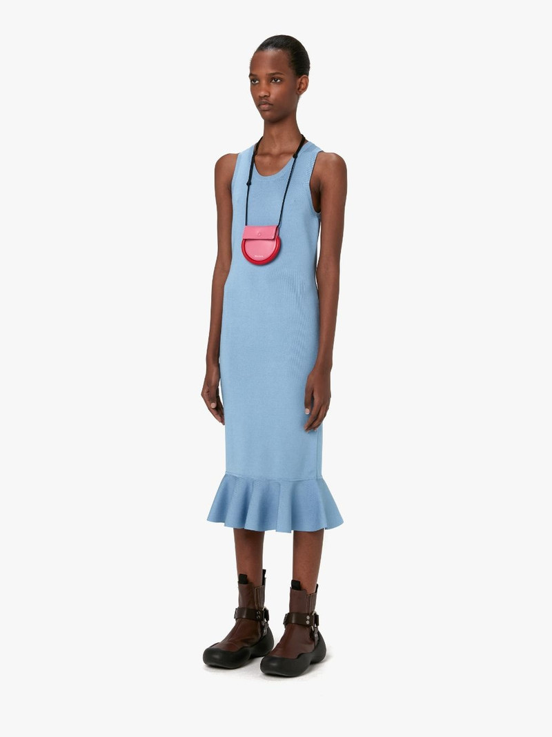 RUFFLED HEM SLEEVELESS DRESS 4