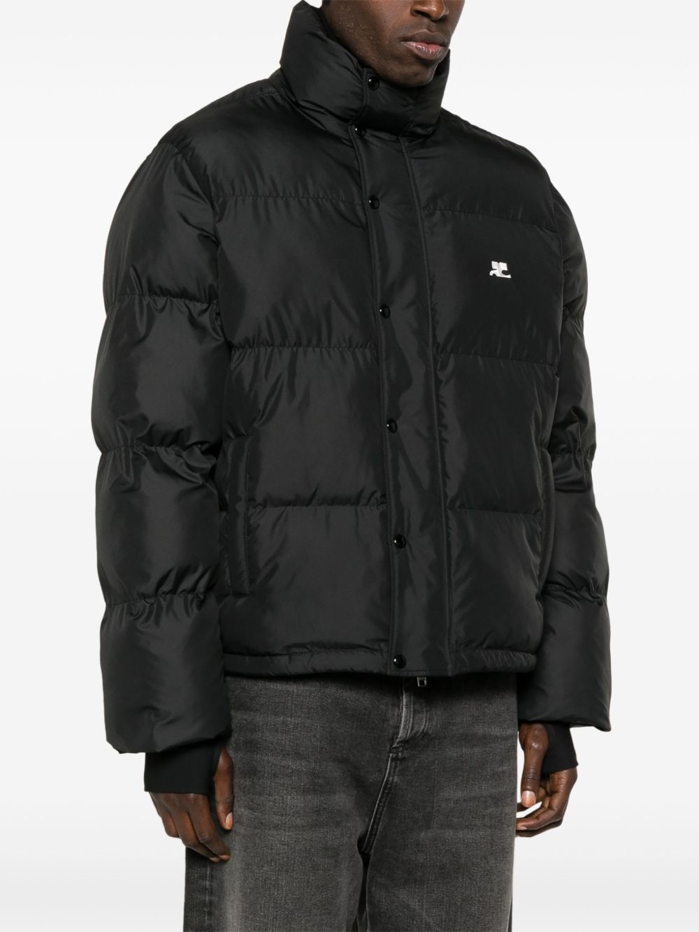 quilted padded jacket - 4