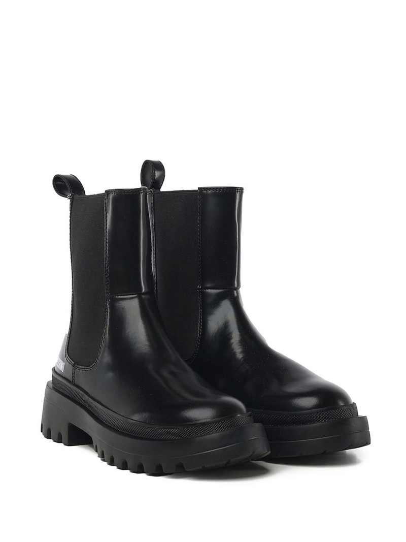Moschino elastic-panel lug sole boots outlook