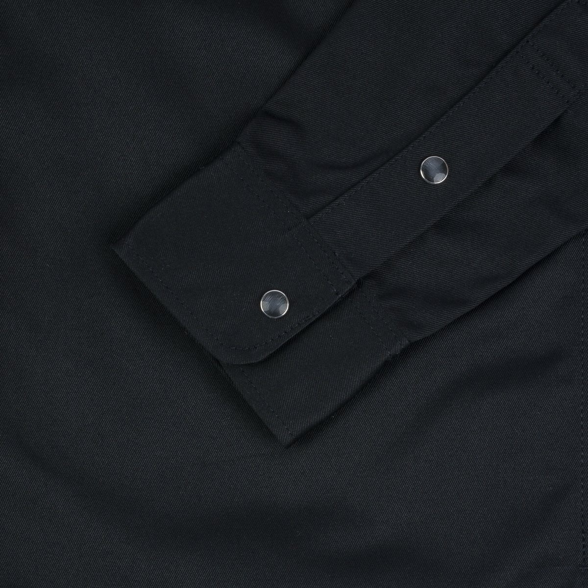 IHSH-383-BLK-NP 9oz T/C Mechanic Shirt - Black - 8