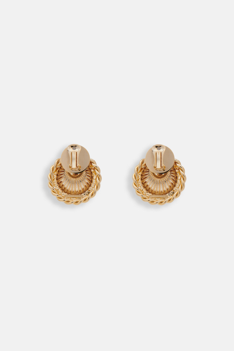 Alessandra Rich SHELL EARRINGS outlook