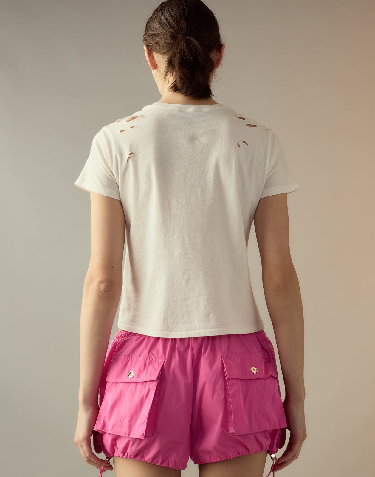 Nylon Cargo Shorts - 6