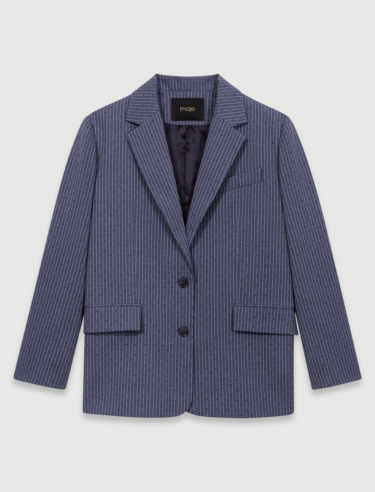 Rhinestone suit jacket - 1