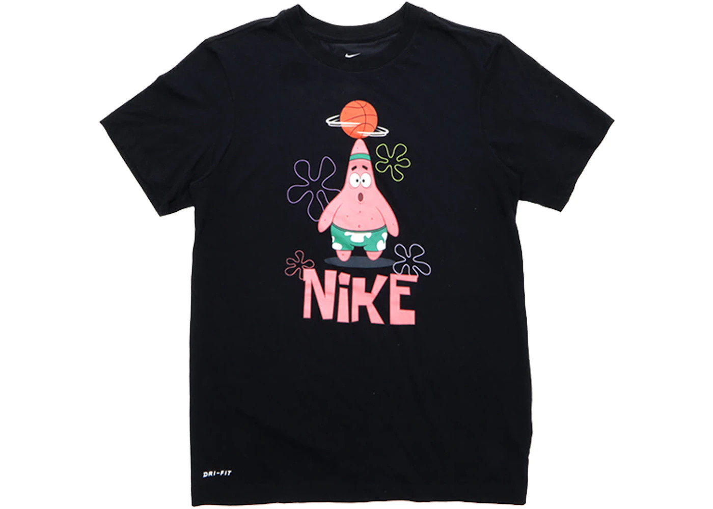 Nike Kyrie x Spongebob Dri-Fit Patrick Star Tee Black - 1