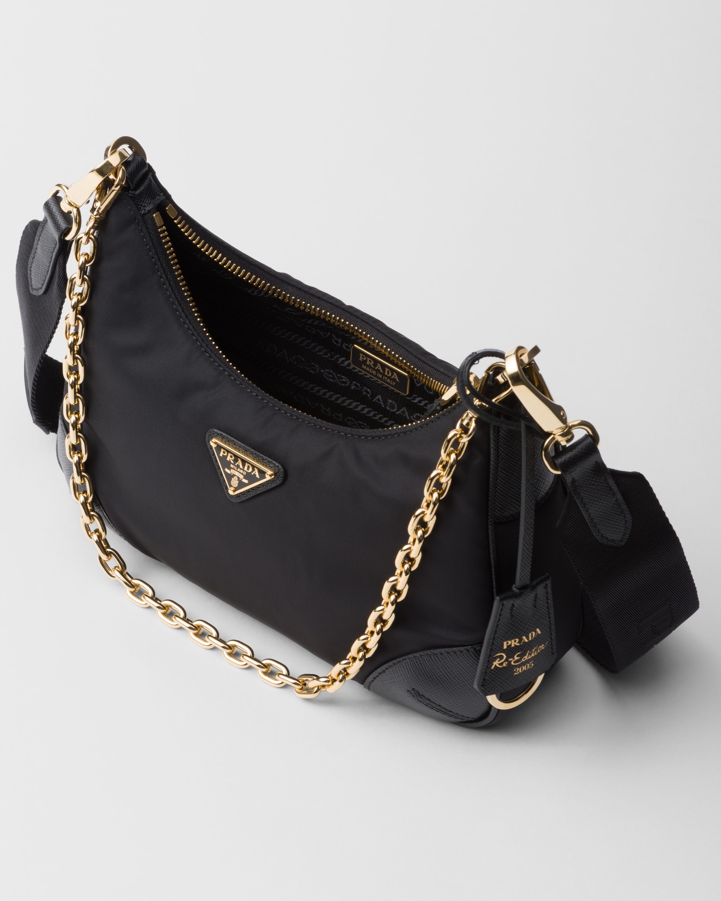 Prada Re-Edition 2005 Re-Nylon and Saffiano leather bag - 4
