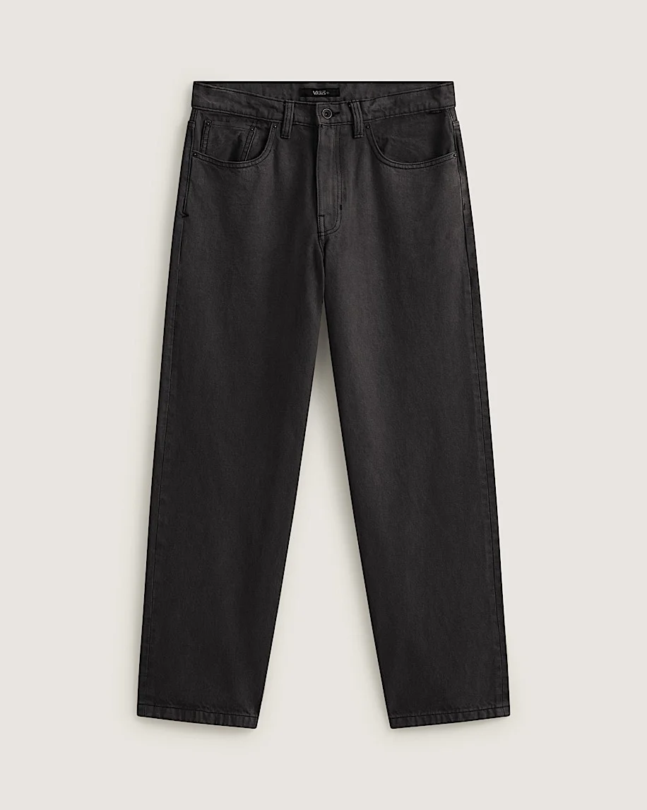 Check-5 Loose Denim Pants - 1
