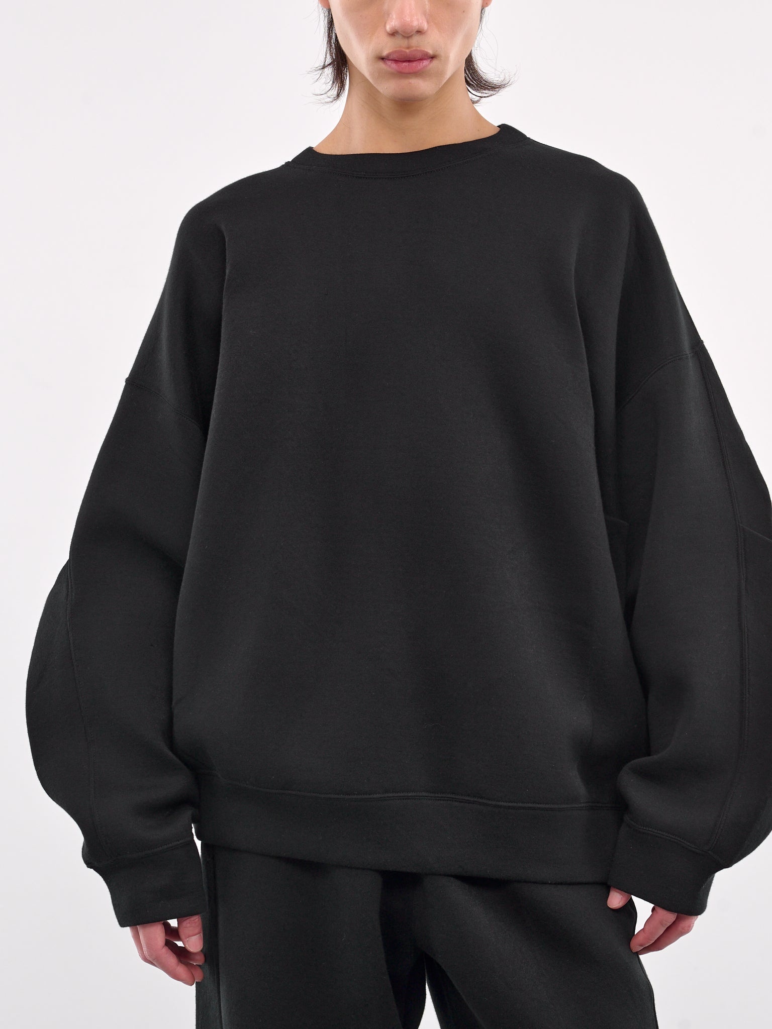 Oversized Crewneck Sweatshirt - 4