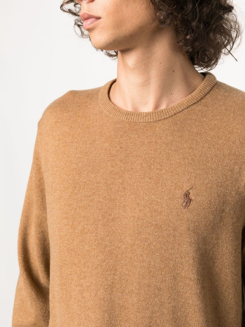 Polo-Pony-embroidered wool jumper 5