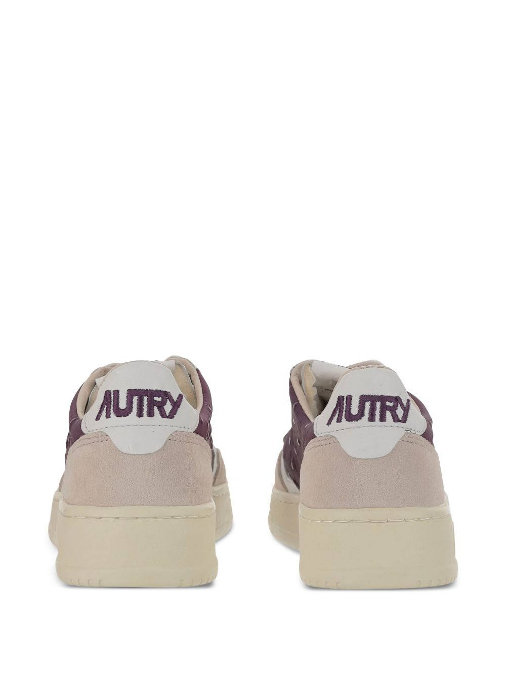 logo-embroidered sneakers - 3