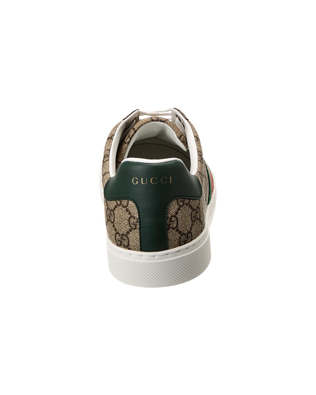 Gucci Ace Web GG Supreme Canvas & Leather Sneaker - 3
