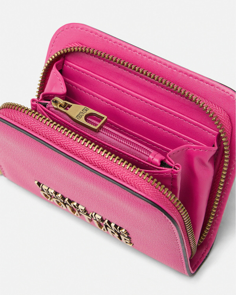 VERSACE JEANS COUTURE Logo Zip Wallet outlook