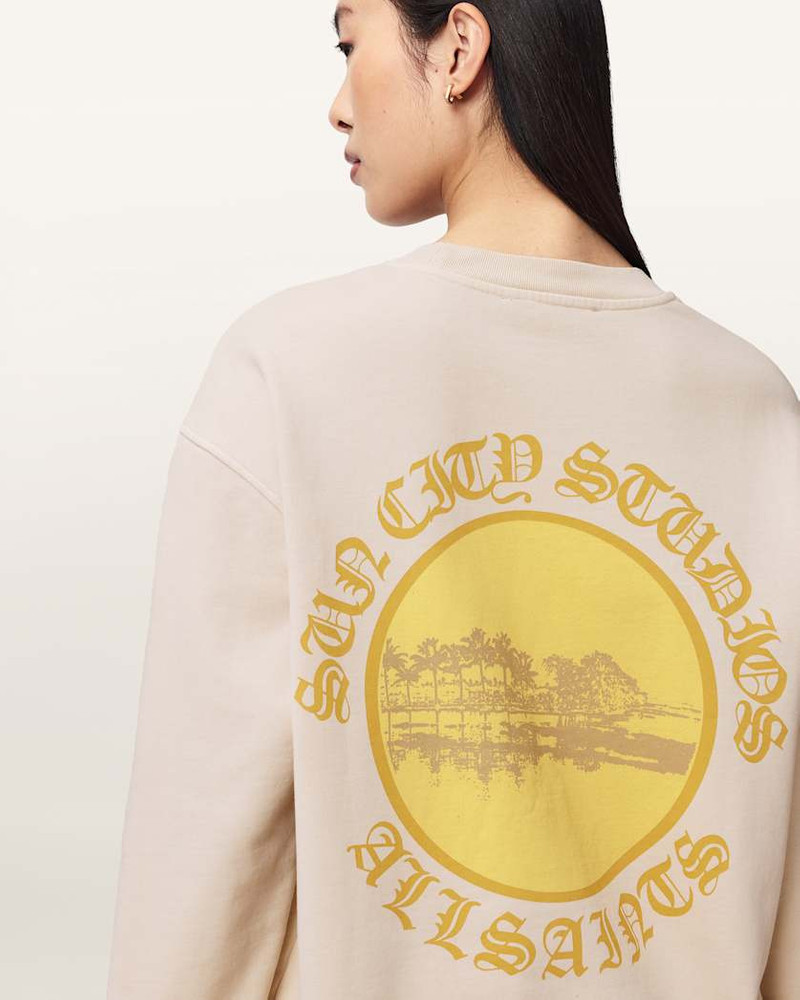 SUN CITY ETTA OVERSIZED COTTON SWEATSHIRT 3