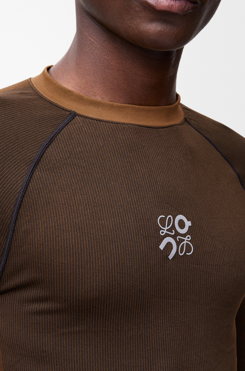 Long sleeve top in technical jersey 5