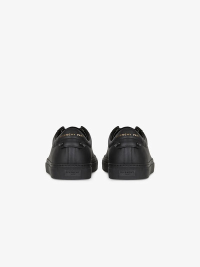 Givenchy GIVENCHY SNEAKERS IN LEATHER WITH LATEX BAND outlook