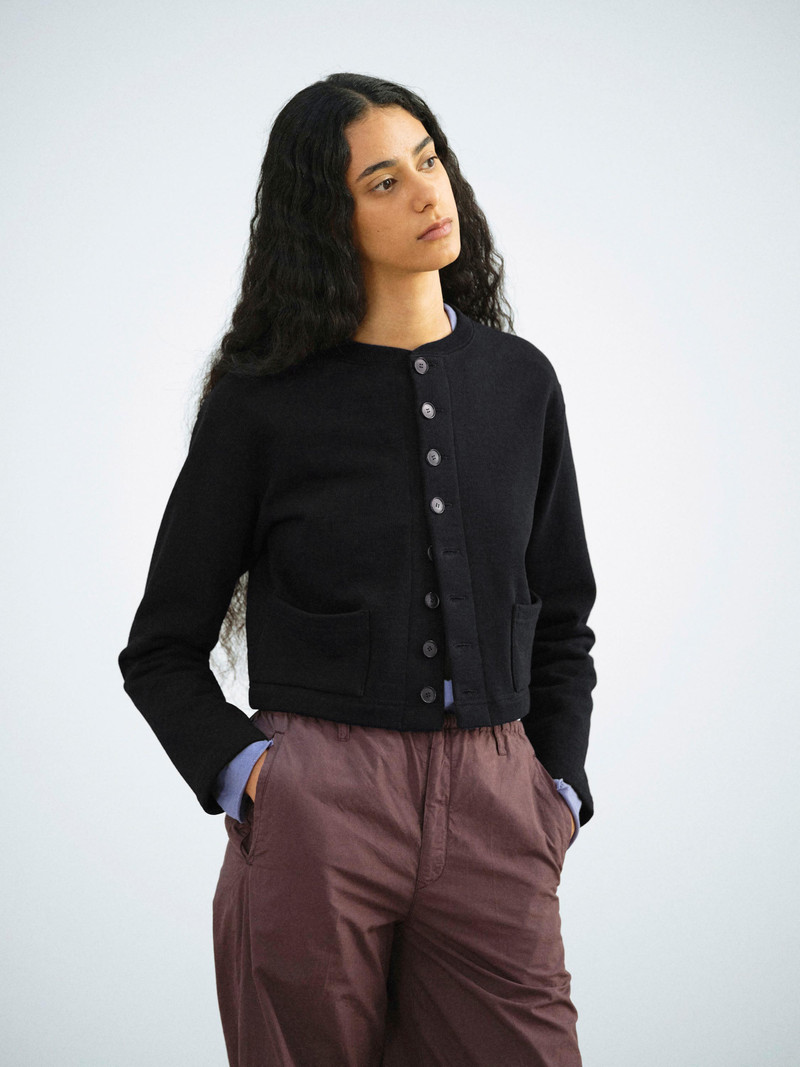 SMOOTH SOFT BD SWEAT CARDIGAN 4