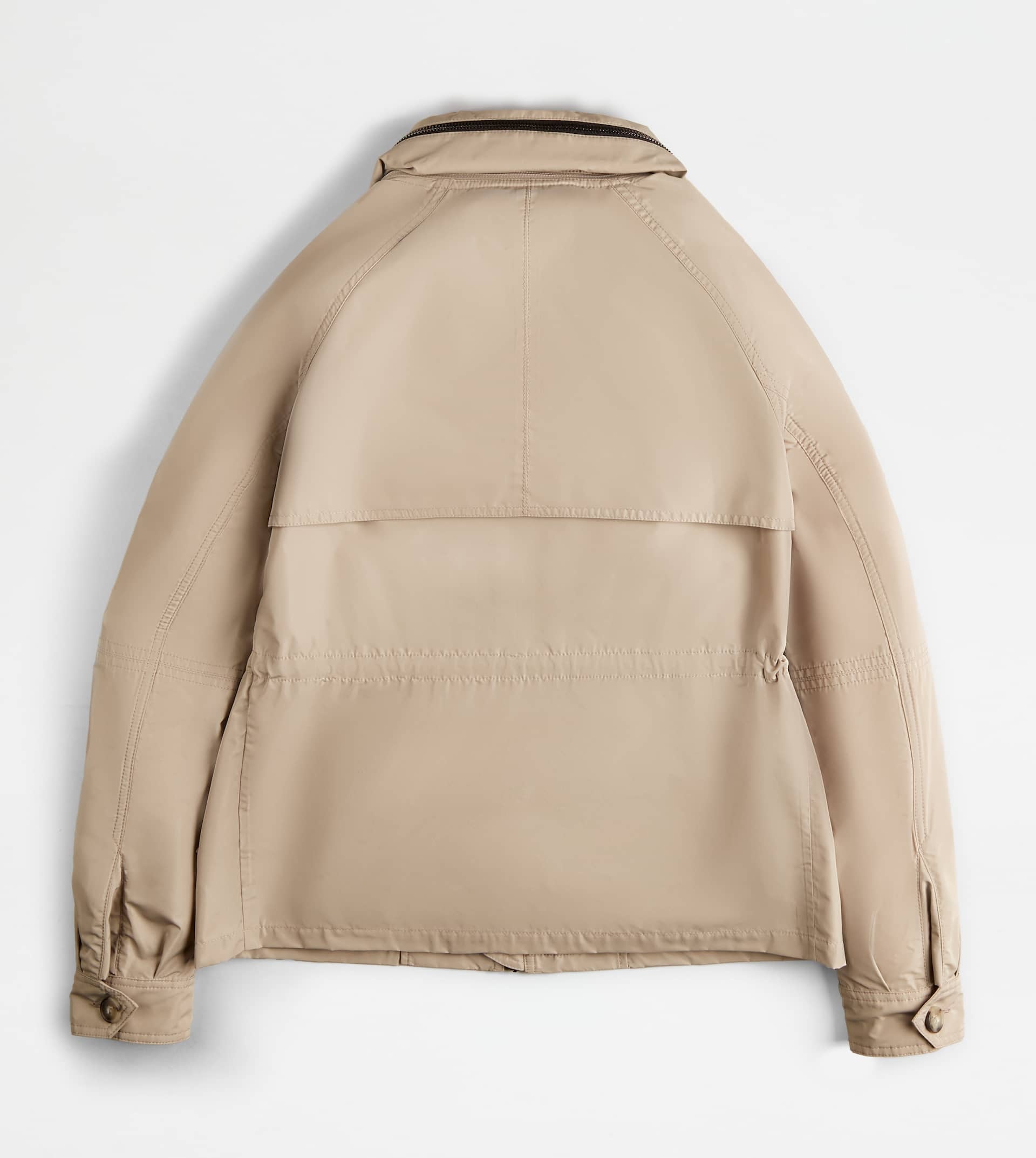 SHORT PARKA - BEIGE - 2