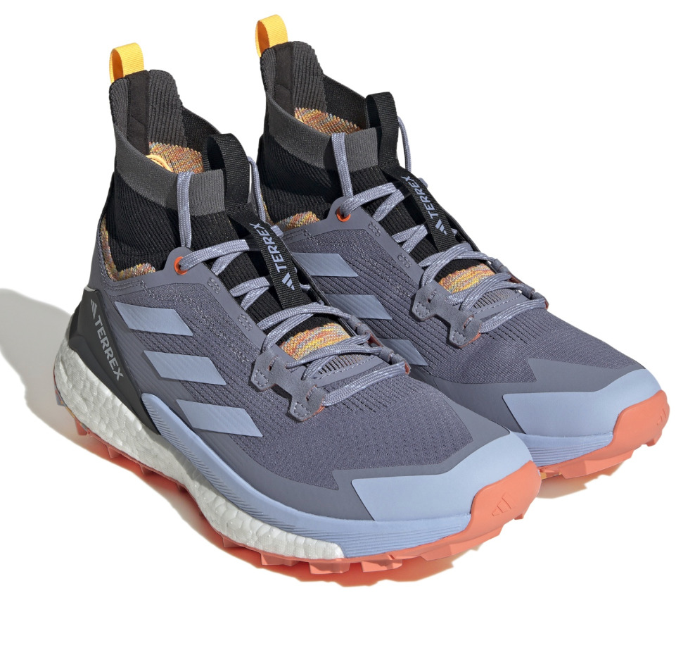 adidas Terrex Free Hiker 2.0 Hiking Shoes 'Silver Violet Blue Dawn Core Black' HQ8398 - 3
