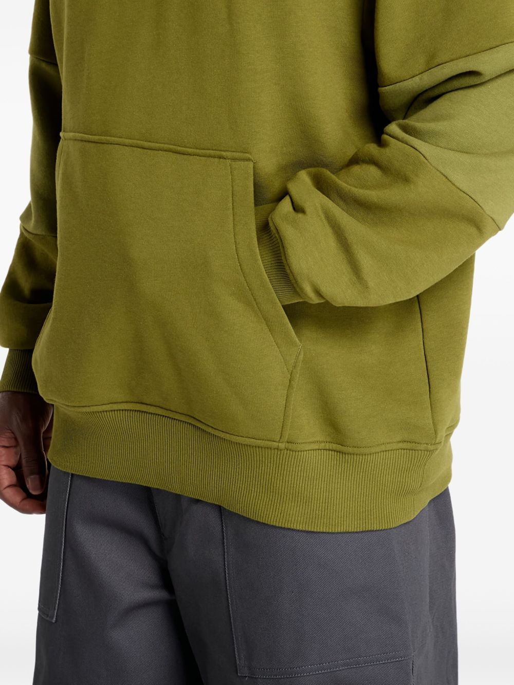 cotton-blend hoodie - 5
